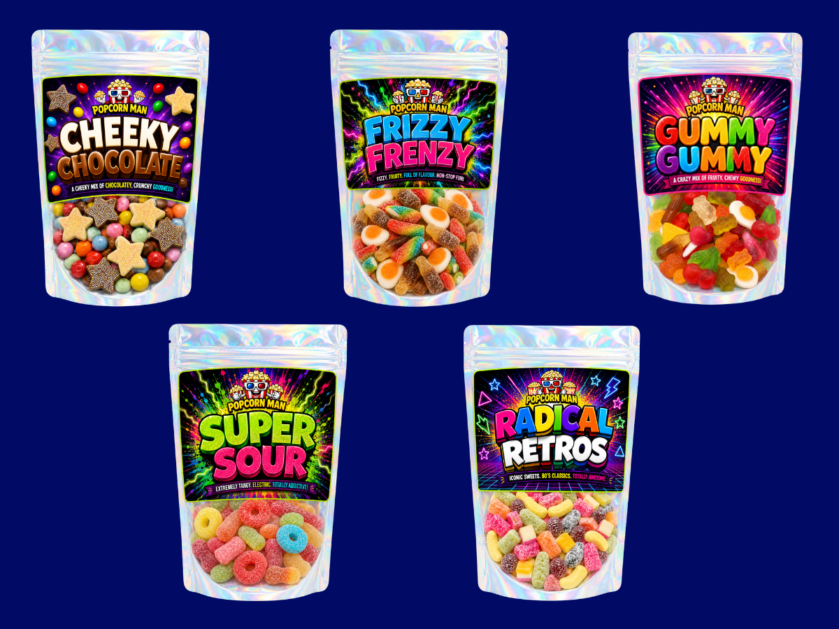 Popcorn Man — sweets range