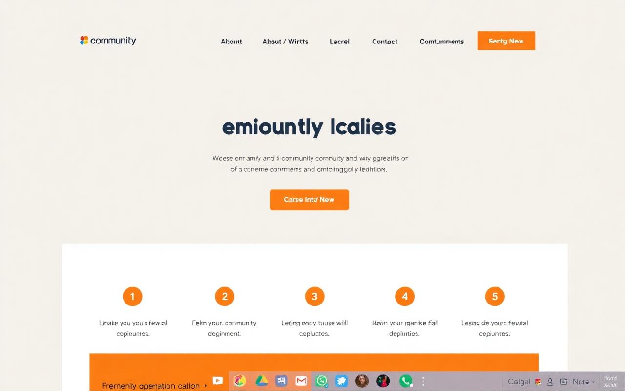 Personal Brand Building landing page